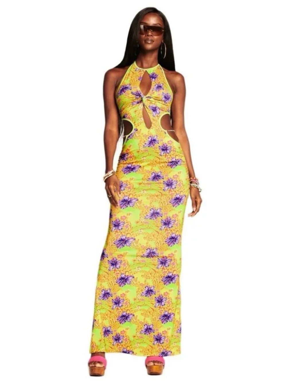 I.AM.GIA Valentina Dress Hawaiian Print